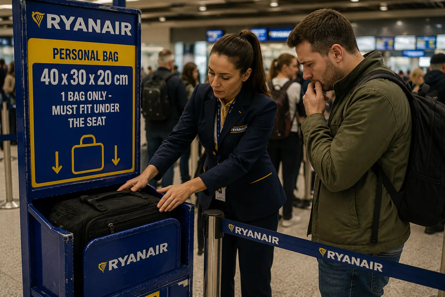Ryanair Hand Luggage Size: Fair Rule or £75 Trap for Passengers?