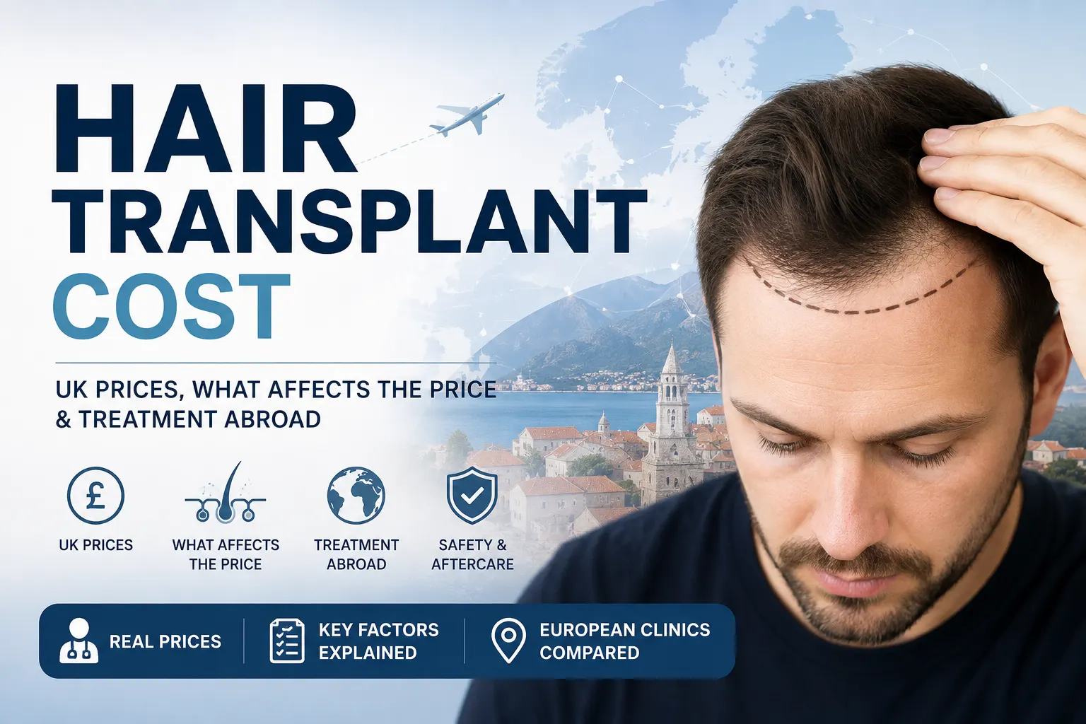 Hair Transplant Cost: UK Prices, What Affects the Price & Treatment Abroad