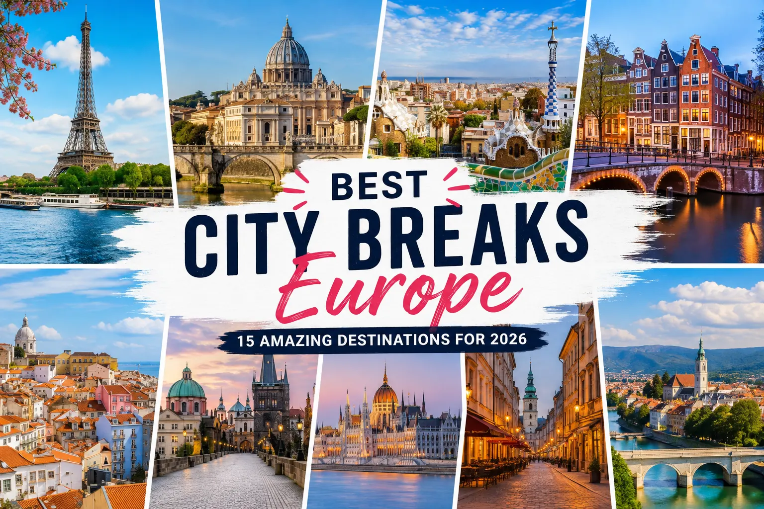 Best City Breaks Europe: 15 Amazing Destinations for 2026